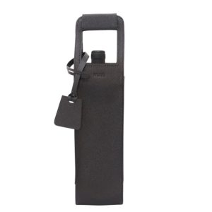 Porta Vinho Bernardo Saffiano Preto 1 Garrafa