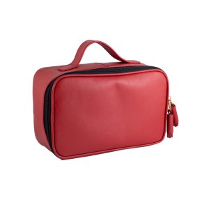 Necessaire Vivi Saffiano Vermelho