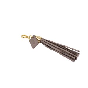 Chaveiro Tassel Leticia Bolonha Taupe